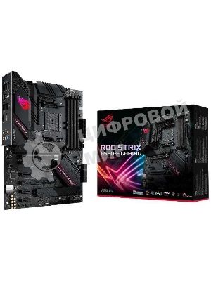 Материнская плата ASUS ROG STRIX B550-F GAMING, AM4, AMD B550, 4xDDR4, 6xSATA, 2xM.2, 1xPCI-E 3.0 x16, 1xPCI-E 4.0 x16, 3xPCI-E x1, 1xDP, 1xHDMI, 1x 2.5Gb LAN, 1xUSB 3.2 Gen 2, 4xUSB 3.2 Gen 1, 2xUSB 2.0, 5x3.5 мм, 7.1, ATX