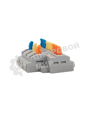 Клемма соединительная Rexant многоразовая быстрозажимная разветвительная, с монтажной площадкой (3х3) (50 шт./уп.)