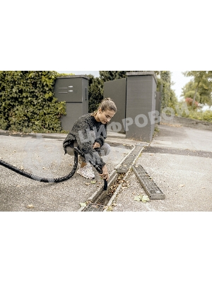 Строительный пылесос Karcher WD 3 S V-17/4/20 желтый, 1000 Вт, уборка сухая/сбор воды, пылесборник мешок/контейнер, 17 л