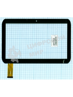 Сенсорное стекло (тачскрин) HN9001-CYHX9001-2 FHX (217x144мм), черное