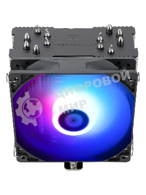 Кулер для процессора Thermalright Burst Assasin 120 ARGb (4-pin PWM, 154мм, Ni/CU, 6x6мм, ARGb, 1x120мм, 66.17CFM, 25.6dBA, 1550RPM, S: 1700, 1200, 115X, AM5, AM4)