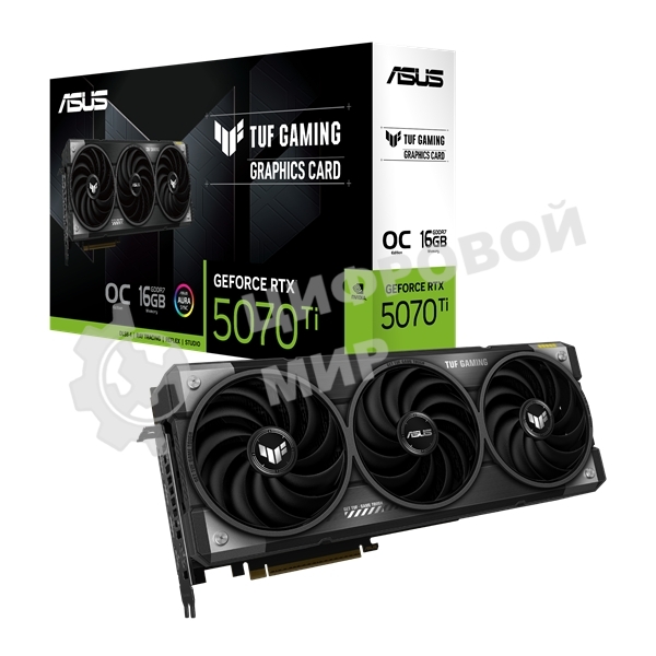 Видеокарта ASUS TUF-RTX 5070TI-O16G-GAMING RTX 5070TI,HDMIx2,DPx3,16G,D7