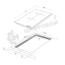 Индукционная варочная панель Kuppersberg ICI 316, 30 см, индукция, High-Tech, inverter, прямой край, 9 уровней мощности, бустер, Stop and Go, Flexi-zone, автоматическое отключение, таймер, индикатор остаточного тепла, сенсорное/слайдерное управление, черн