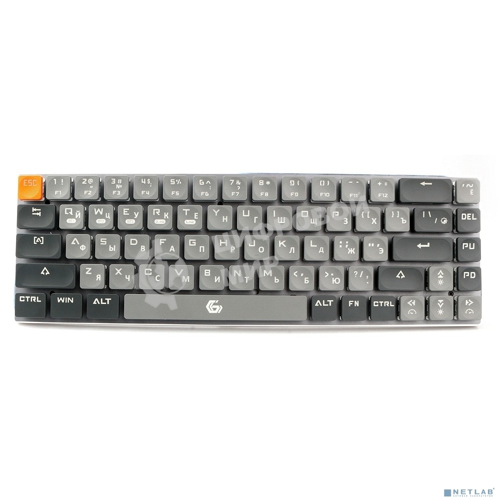 Клавиатура беспроводная Gembird KBW-7 Bluetooth, USB серая