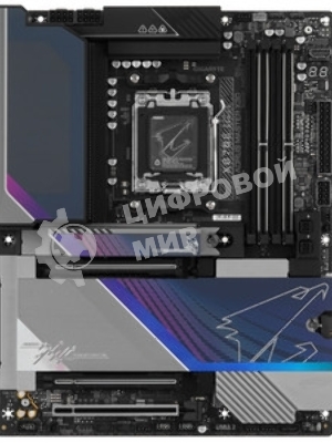 Материнская плата Gigabyte X870E A MASTER X Socket AM5 AMD X870E 4xDDR5 ATX AC`97 8ch(7.1) 1P 10Gigabit + 1P 5Gigabit RAID+HDMI
