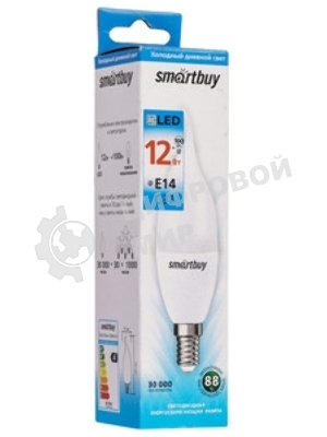Лампа светодиодная Smartbuy 12W/6000/E14 (SBL-C37Can-12-60K-E14)