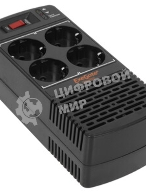 Стабилизатор ExeGate Power AD5000-1200 (1200VA/600W, диапазон 150...280В, 4 евророзетки)