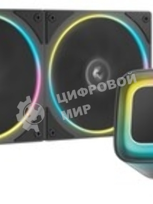 Система жидкостного охлаждения Deepcool LE240 PRO ARGb Soc-AM5/AM4/1200/1700/1851 черный 4-pin 28.2-33dB Al 280W 1347gr Ret (R-LE240PRO-BKAMMC-G-1)
