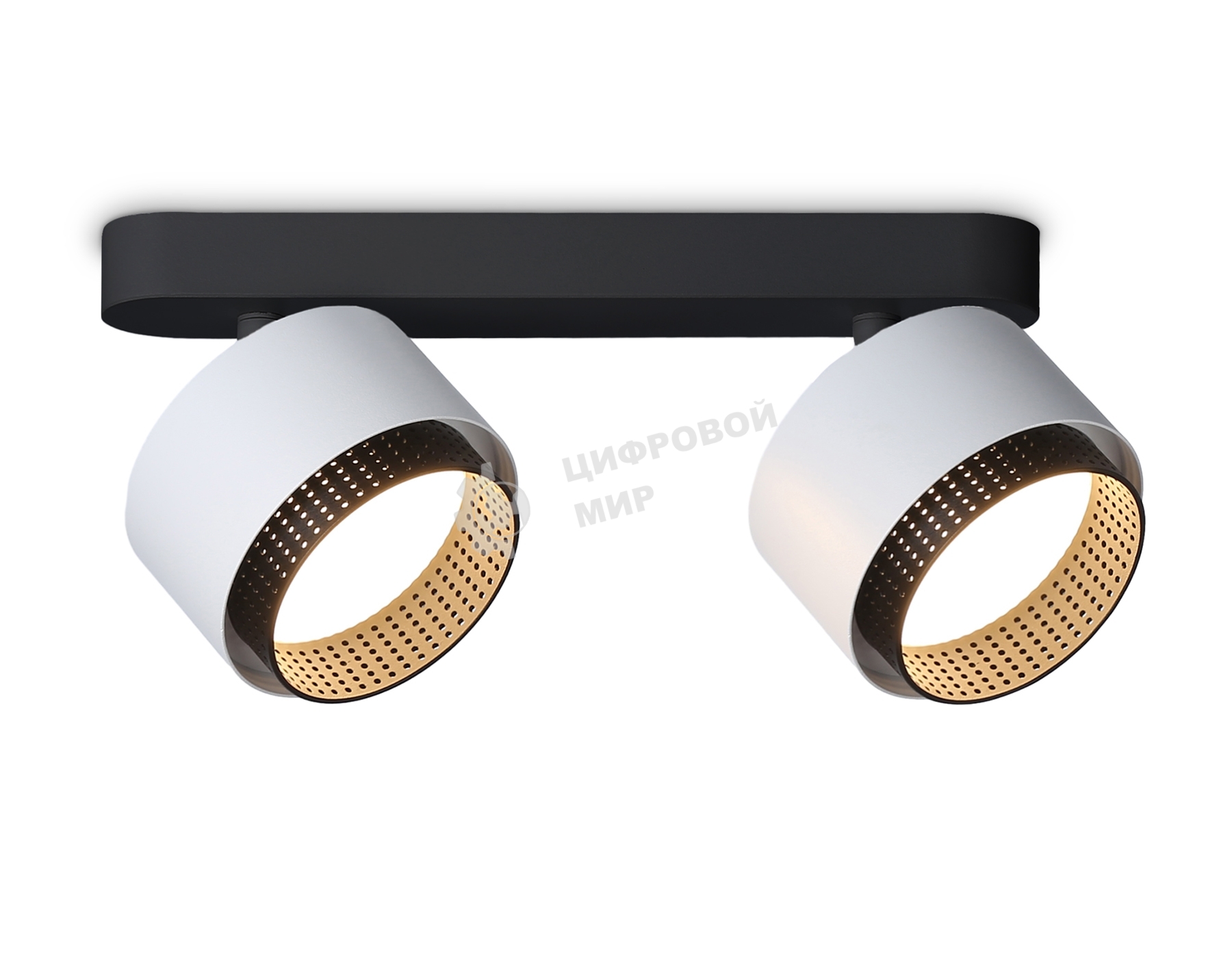 Светильник Ambrella light TN71285/2 WH/BK белый/черный GX53/2 max 12W 270*95*137