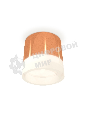 Светильник Ambrella Light XS8122010 PPG/FR золото розовое полированное/белый матовый GX53 (C8122, N8401)