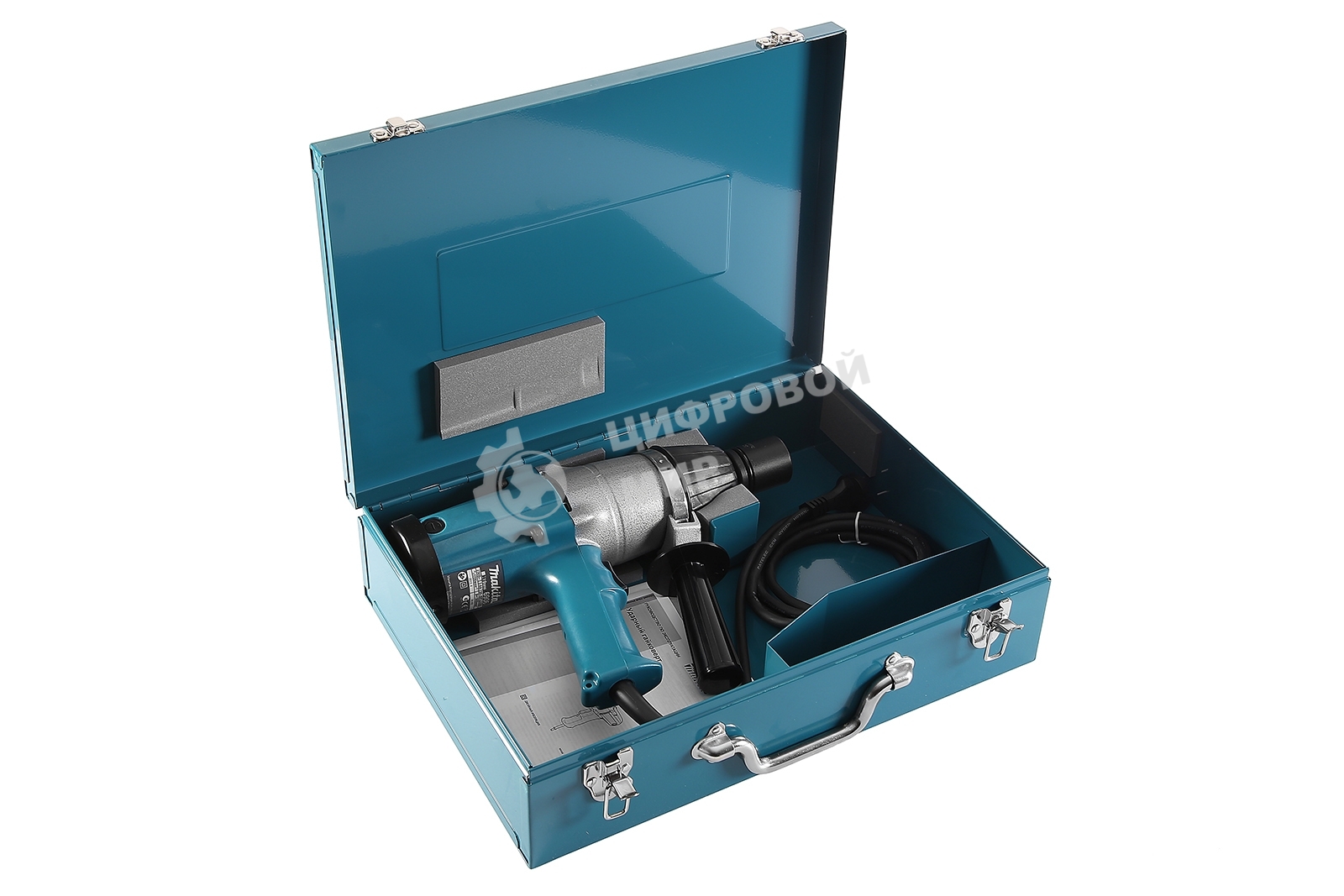 Гайковерт Makita 6906 Гайковерт ударный 6906 850Вт,1600у\м,588Нм,квадрат 3\4