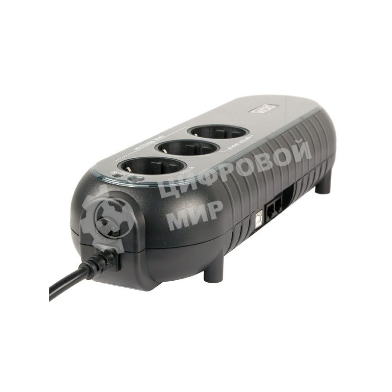 Источник бесперебойного питания Powercom WOW 500U 250Вт 500ВА черный