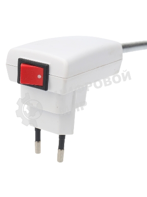 Переходники Rexant вилка - патрон Е27, гибкий, 150 мм, с выключателем