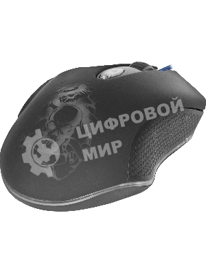 Мышь проводная Defender Sky Dragon GM-090L черный, 3200 dpi, USB, кнопки - 6