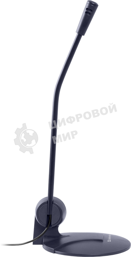 Микрофон Defender MIC-117 черный, кабель 1.8 м