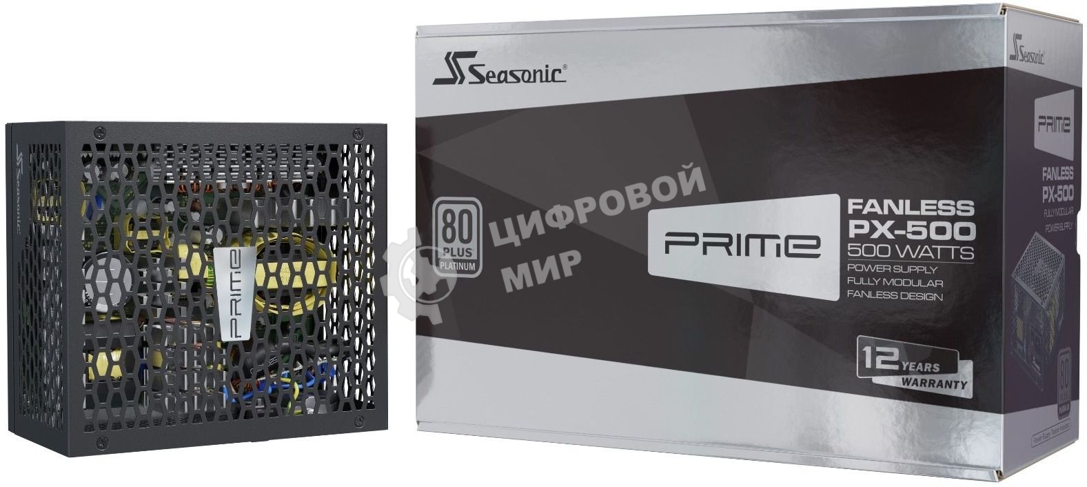 Блок питания SEASONIC PRIME Fanless PX-500 SSR-500PL