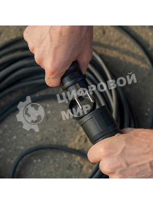 Удлинитель-шнур Rexant КГ 3х1.5, 20 м, морозостойкий, с/з, 16 А, 3500 Вт, IP44 (Сделано в России)