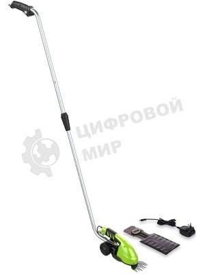 Ножницы GREENWORKS 1600207 аккум.садовые 3.6В с удлиненной ручкой (встроенный аккум и ЗУ)