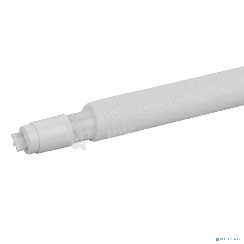 Лампа светодиодная ЭРА LED T8-20W-865-G13-1200mm (диод,труб. стекл,20Вт,хол,пов. G13,пенка) (25/700)