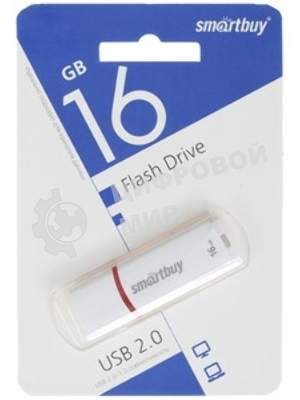 Флешка USB Smartbuy Crown Blue (SB16GbCRW-Bl), 16Gb, USB 3.0, R/W 75/30, синий