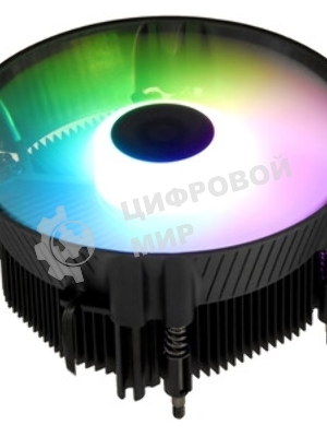 Кулер ID-Cooling DK-07A RAINBOW (AMD) черный 120мм алюминий 1800rpm 26db 4-зшт 125W 60мм