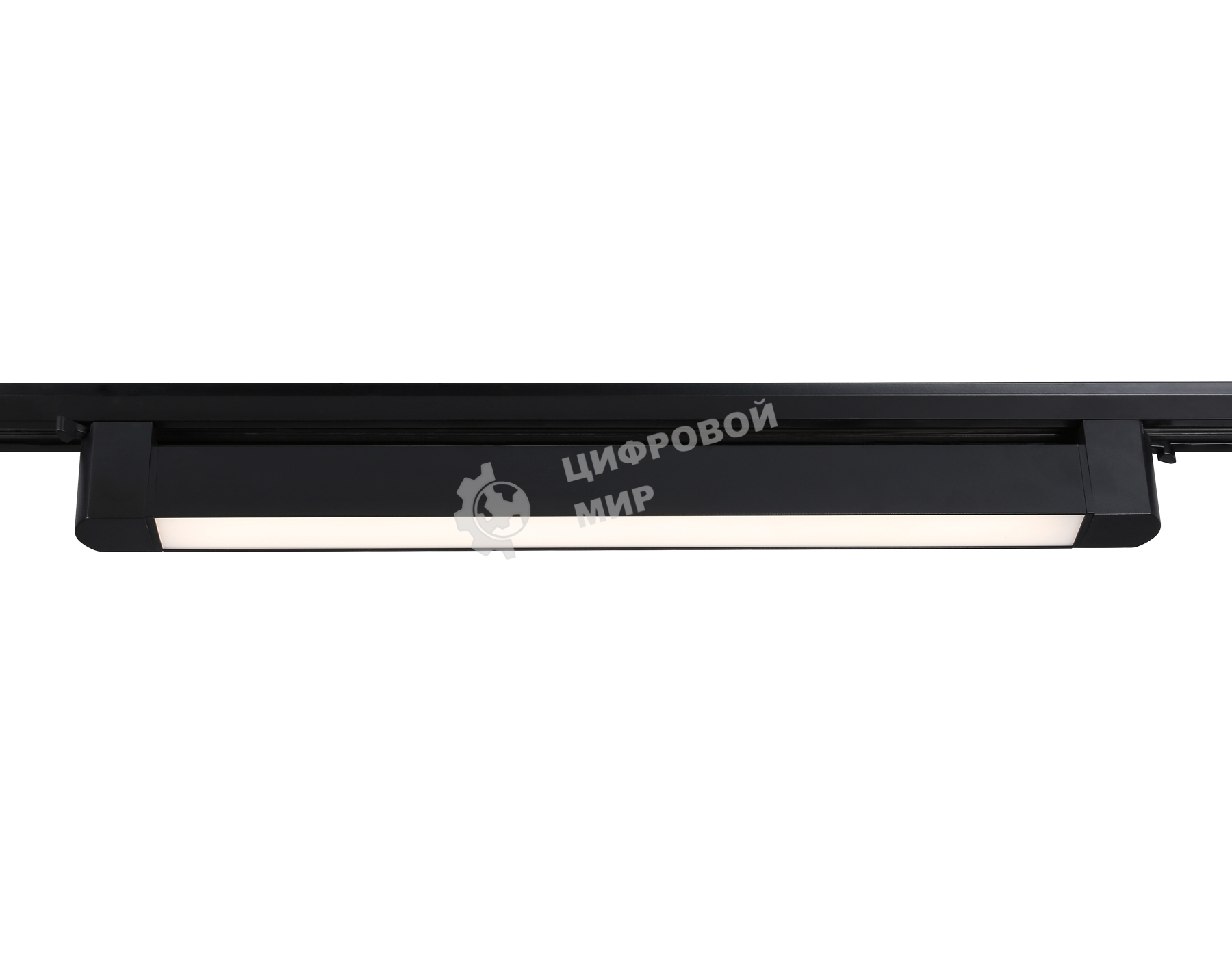 Трековый однофазный светильник Ambrella light GL6739 BK черный IP20 30W 4200K 458*35*57