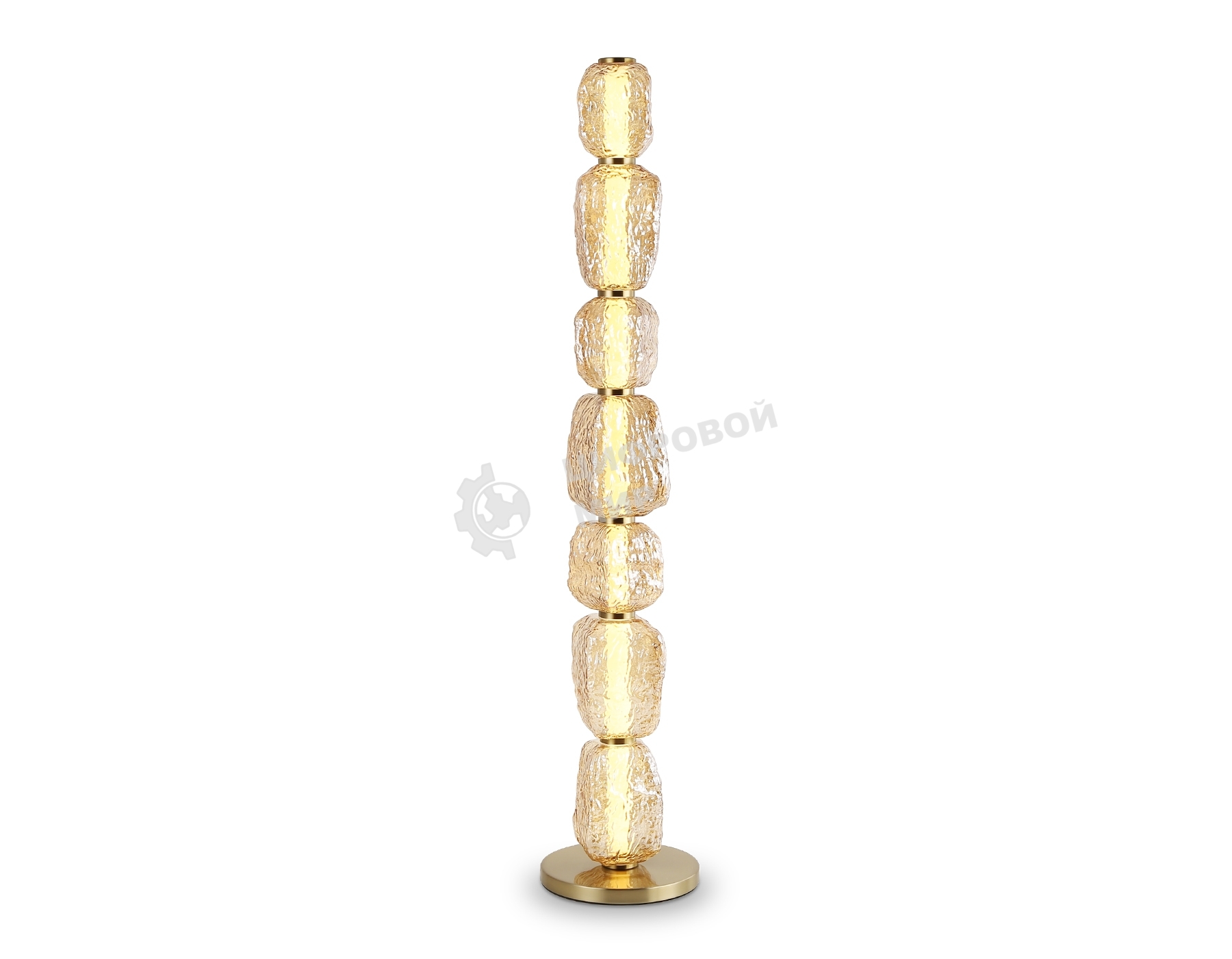 Светильник Ambrella light LH30112 SB/TI бронза/янтарь 35W 3000K D260*1325