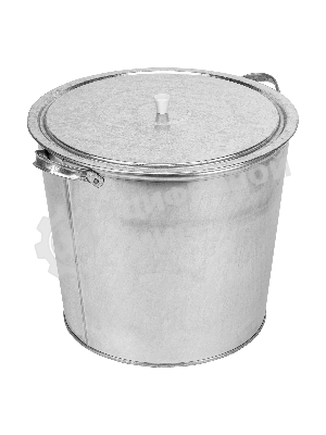 Бак для воды Россия оцинкованный с крышкой 32л,без крана67549