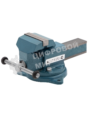 Тиски Россия слесарные,80 мм,поворотные 18662