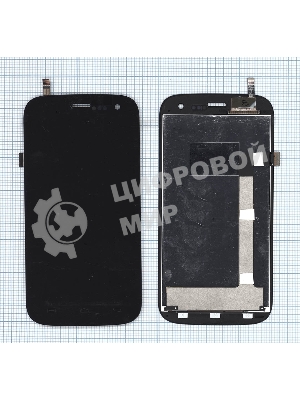 Дисплей для Micromax A117 Canvas Magnus черный