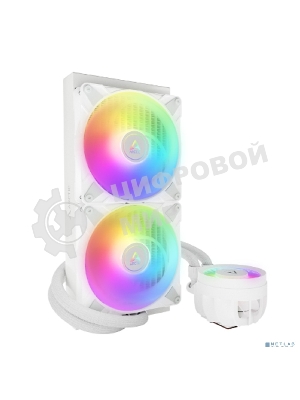 Система жидкостного охлаждения Arctic Liquid Freezer III 280 белый, 140 мм, алюминий/медь, 2800 об/мин, 26 дБ, 4 pin, 260 Вт