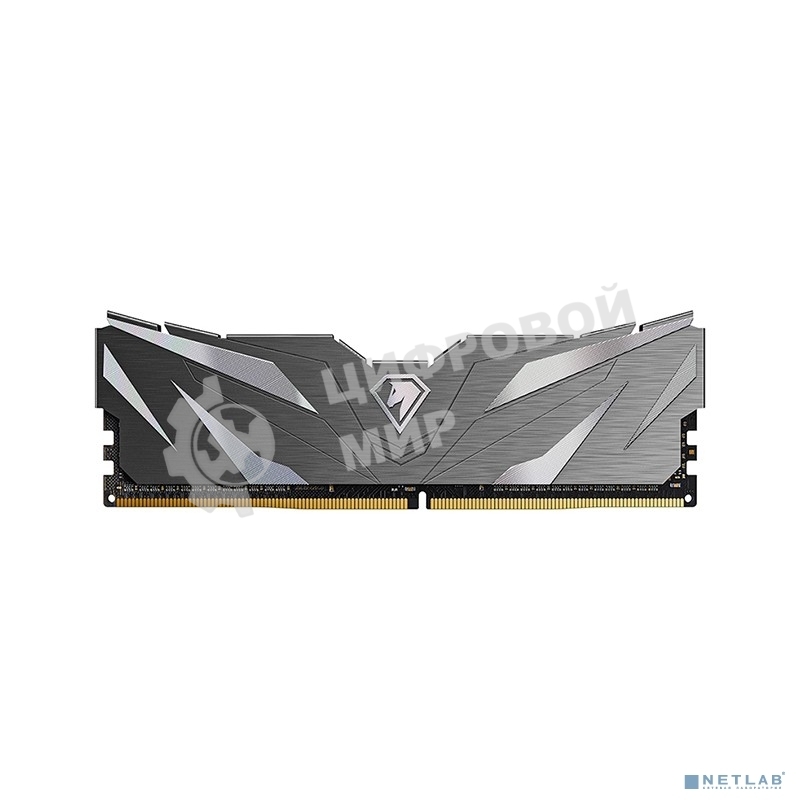 Оперативная память NETAC, DDR4, 16GB (2x8GB), 3200MHz, CL16, DIMM, с радиаторами, черный
