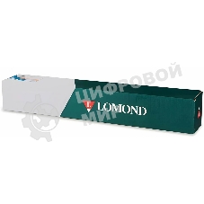 Винил Lomond 1208017 610мм-20м/белый самоклей. для струйной печати втулка:76.2мм (3
