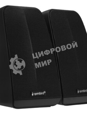 Акустическая система Gembird SPK-505, черный, 10 Вт, рег. громкости, USB-питание