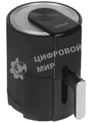 Аэрогриль Kitfort КТ-2225 черный, 1000 Вт, 1.9 л, сенсор, 6 программ
