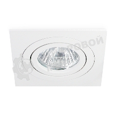 Встраиваемый поворотный точечный светильник Ambrella light TN102621 WH белый GU5.3 92*92*28