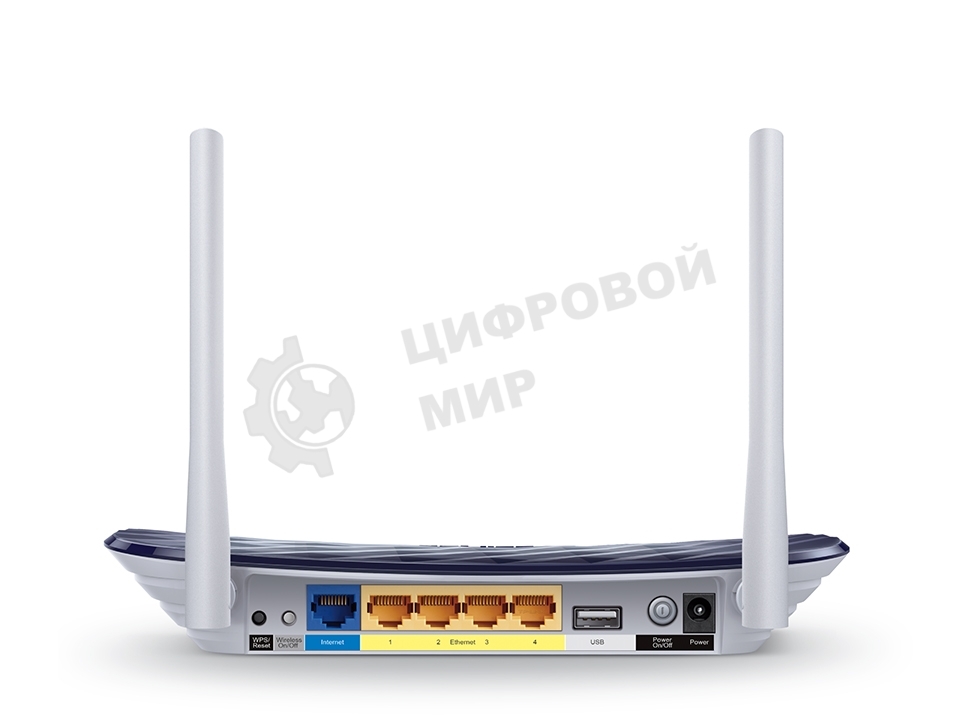 Маршрутизатор беспроводной TP-Link Archer C20 10/100BASE-TX синий