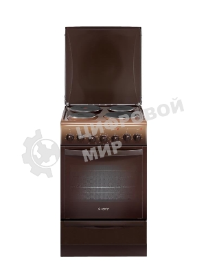 Плита электрическая Gefest 5140-02 0038 коричневый, конфорок 4 электрических, духовка 55 л, 50 см x 85 см x 58.5 см
