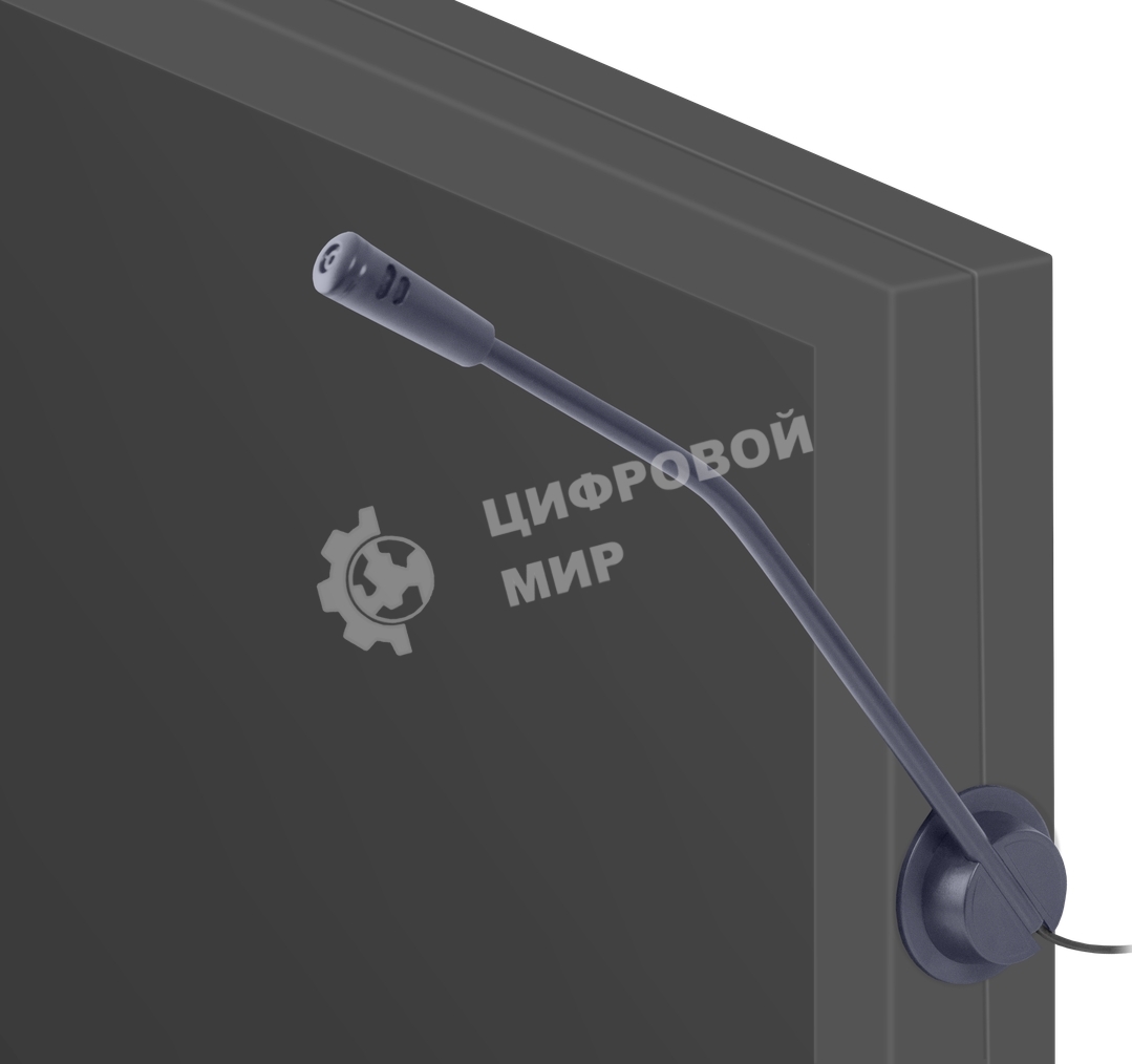 Микрофон Defender MIC-117 черный, кабель 1.8 м