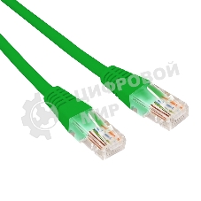 Патч-корд U/UTP Rexant cat.6, RJ45-RJ45, неэкранированный, 26AWG, LSZH, зеленый, 5 м