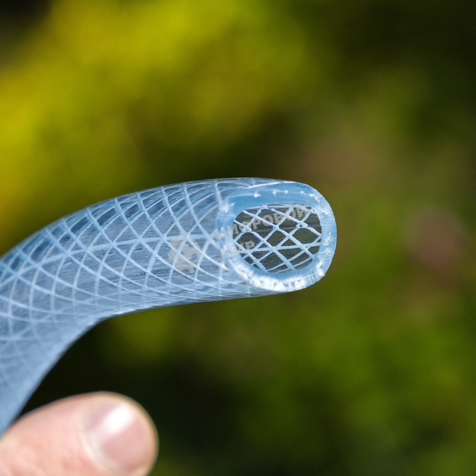 Шланг поливочный Palisad прозрачный армированный 3-х слойный, 1/2