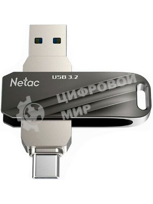 Флешка USB Netac US11 256Gb USB 3.0+TypeC Dual Flash Drive