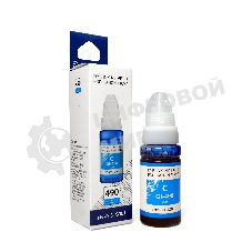 Чернила NVPrint GI-490C (NV-0664C001) для Canon Pixma G1400/G2400 (70 мл) Cyan (в коробке) совместимые