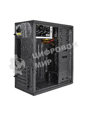 Компьютерный корпус Miditower ExeGate XP-340U-UNS400 (ATX, БП UNS400 с вент. 12см, 1хUSB/2хUSB 3.0, аудио)