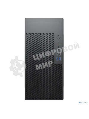 Компьютерный корпус с блоком питания Foxline 450Вт./Case Forza mATX, 450W, 2xUSB 2.0+2xUSB 3.0, Black, w/o FAN, 8 см fan PSU, power cord