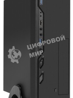 Компьютерный корпус Desktop ExeGate MI-208U2-M300 (mini-ITX/mATX, БП M300 с вент. 8см, 1хUSB+2хUSB 3.0, аудио, черный)