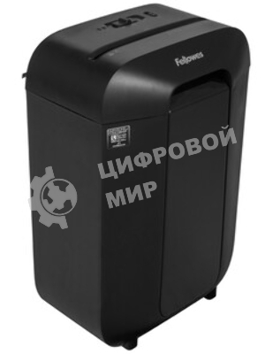 Шредер Fellowes PowerShred LX70 черный (секр.P-4)/перекрестный/11лист./18лтр./скрепки/скобы/пл.карты