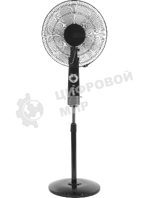 Вентилятор Centek CT-5022 чёрный, напольный, 55 Вт, 3 скорости, 43 см
