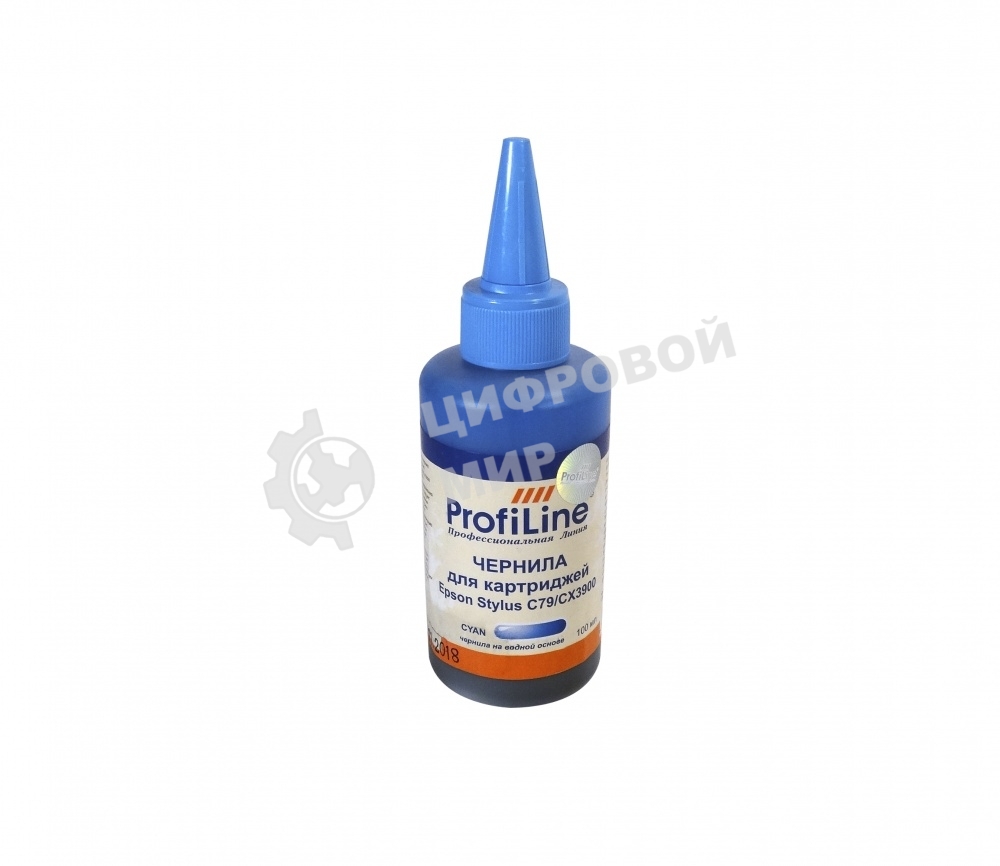 Чернила ProfiLine PL-T0732 для принтеров Epson StylusC79/3900(C79/B78/C91/CX4300) Cyan 100мл водн