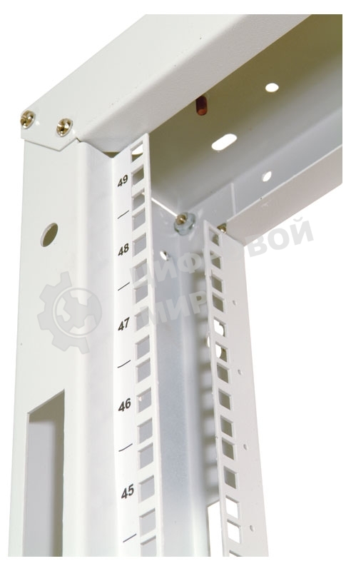 Стойка однорамная ЦМО СТК-33 33U 600 мм X 600 мм направл. закл. гайки 180 кг серый